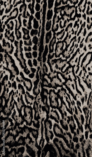 Photos Ocelot fur texture background with wild animal skin pattern, leopard and jaguar