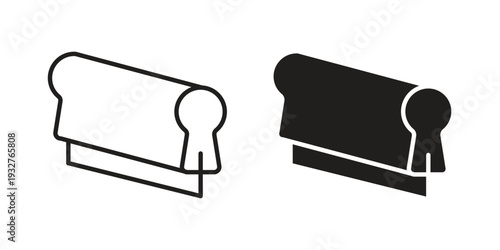 Print screen icon Symbol for App and Web UI Design Vectors