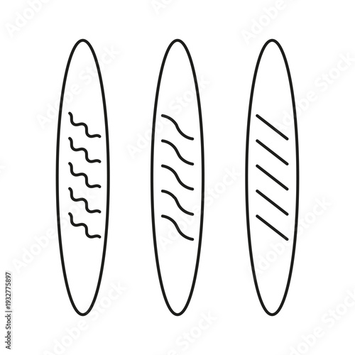 Bread loaf icon. Bakery food vector. French baguette symbol. Wheat pastry sign