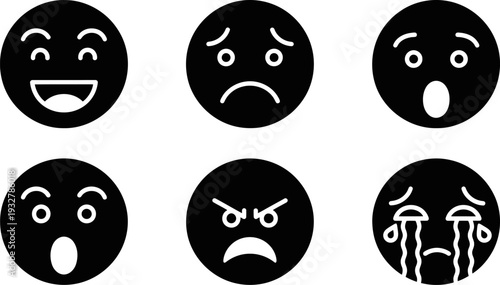 Black color silhouette vector artwork