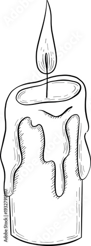 Mystical Magic Engraving Illustrations Set. Hand Drawn tattoo style sketches of crystall ball, crystals, potions, cards, herbs and candles. The theme of magic, mystery and witchcraft