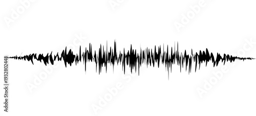 Abstract Dynamic Black Brush Strokes Set with Speed Motion Lines Isolated on White