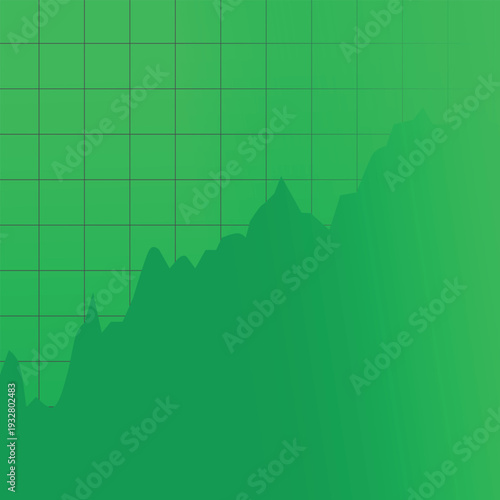 Green uptrend market
