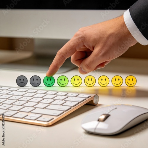SelectingFeedbackSmiley