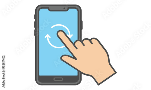 Cartoon Knight Character with Sword and Shield Illustration