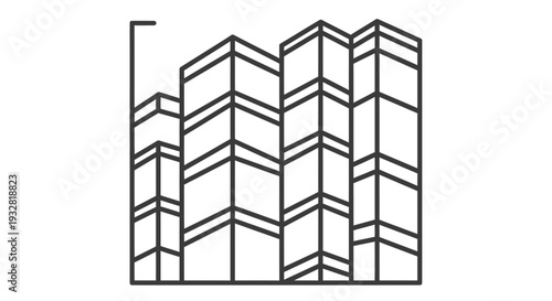 Geometric shapes in a grid.