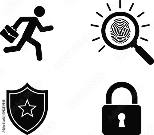 Vintage Antique Pocket Watch Classic Analog Chronograph Wristwatch and Modern Digital Smartwatch Silhouette Vector Icons Evolution of Time Isolated on White