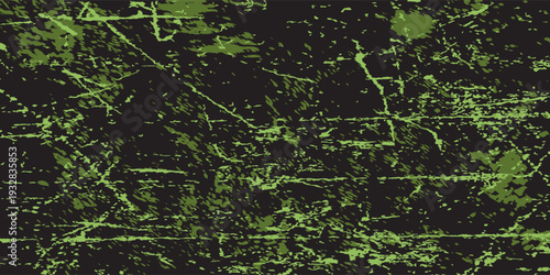 Minimalist Abstract Green Grunge Texture with ground cracks For Banner, Cover, and Flyer. vector illustration