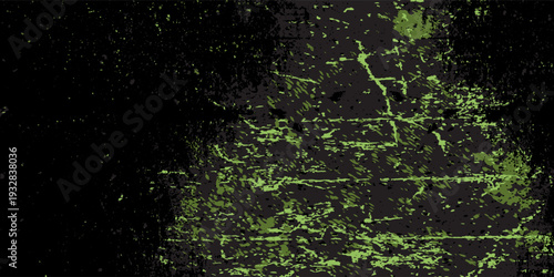 Minimalist Abstract Green Grunge Texture with ground cracks For Banner, Cover, and Flyer. vector illustration