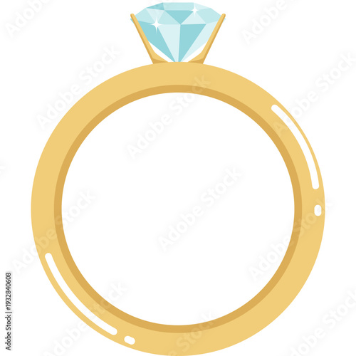 Diamond Ring Illustration