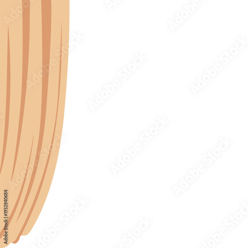 Curtain Vector Illustration