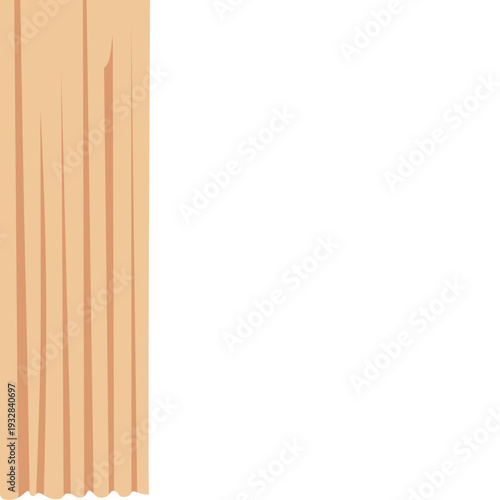Curtain Vector Illustration