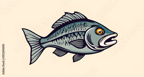 fish, vector, illustration, marine, aquatic, ocean, sea, water, animal, wildlife, seafood, fin, tail, scales, gills, swimming, nature, underwater, tropical, river, lake, freshwater, saltwater, cartoon