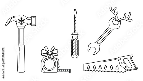 Tools for construction and repair work.