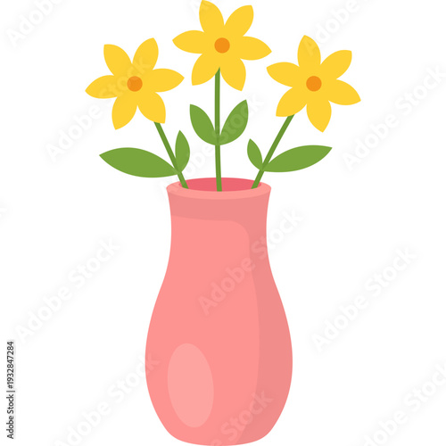 Flower Vase Vector