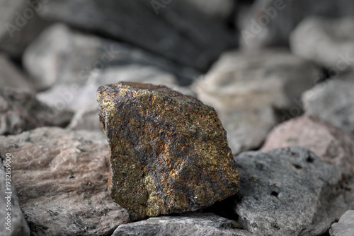 Tableau sur toile Copper (Cu) sulfide ore