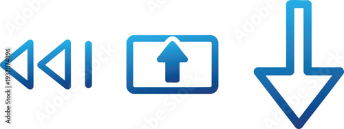 Download Upload and File Transfer Icons