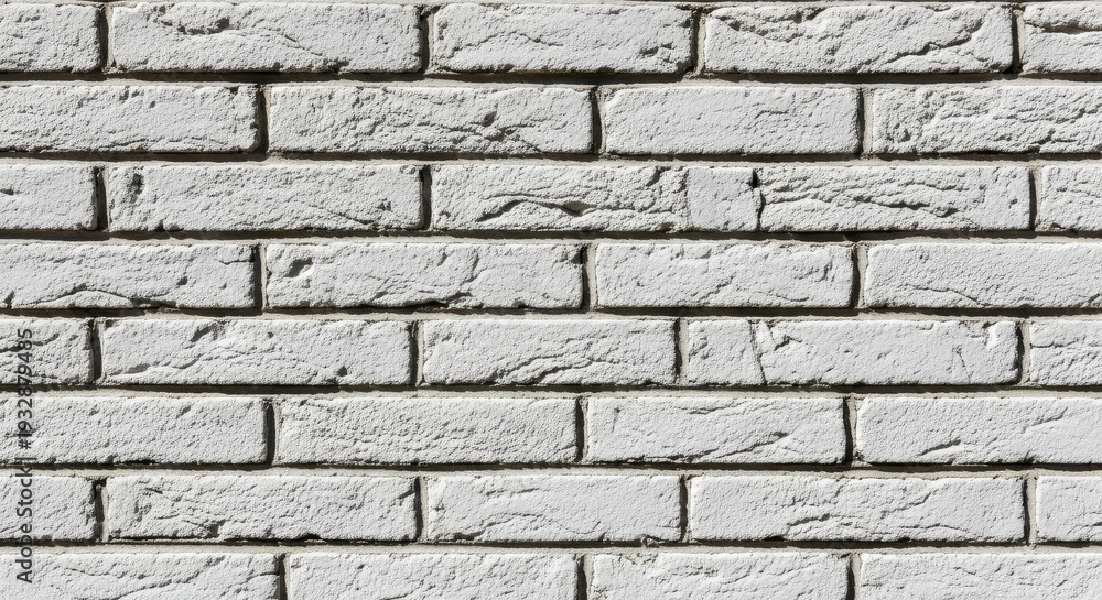 Obraz premium Gray brick wall background texture.