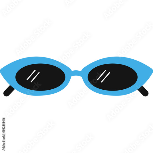 Summer Eyeglass Vector