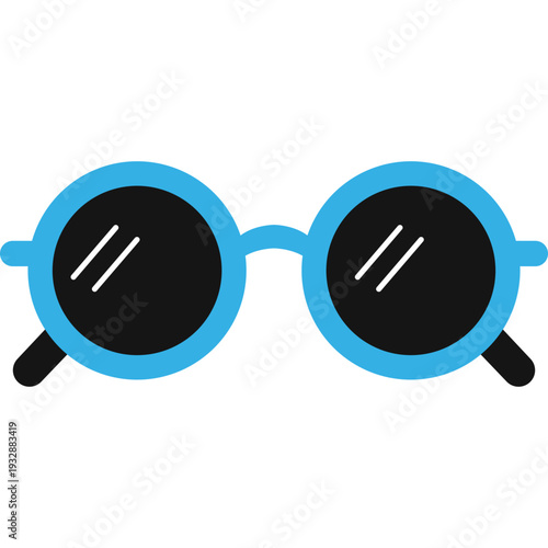 Summer Eyeglass Vector