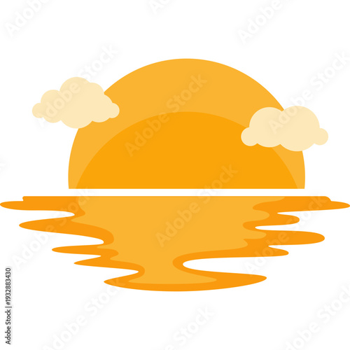 Sunrise Sunset Vector