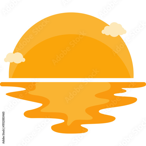 Sunrise Sunset Vector