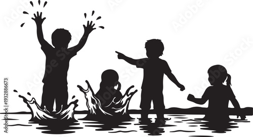 Silhouette of id cards isolated on transparent background