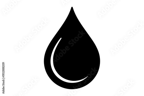  water droplet, symbolic of purity, cleansing, and renewal