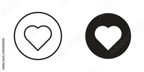 Interest icons. Vector illustration. Editable stroke. Isolated icon suitable for web,