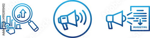 Audio Sound and Media Control Icons