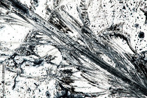 background, texture of brush strokes and splashes of paint, design elements