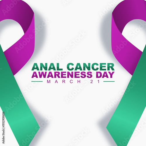 Vector graphic of Anal Cancer Awareness Day ideal for Anal Cancer Awareness Day celebration.