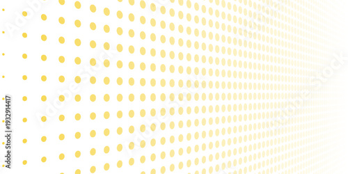 Yellow halftone pattern. abstract modern