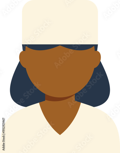 African american woman in healthcare uniform representing medical staff or professional