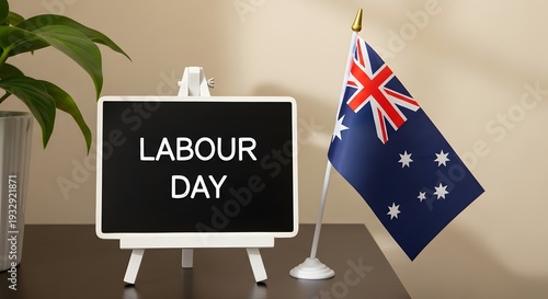 Celebrating labor day in australia with patriotic flair and honoring workers