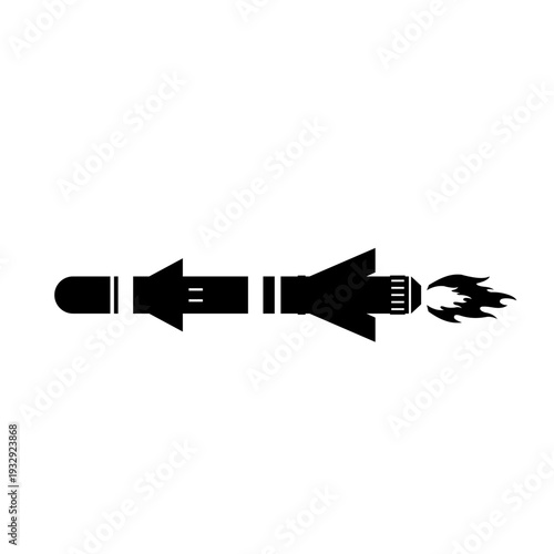 Military Short Range Modern Guided Military Missile Rocket Projectile Weapon