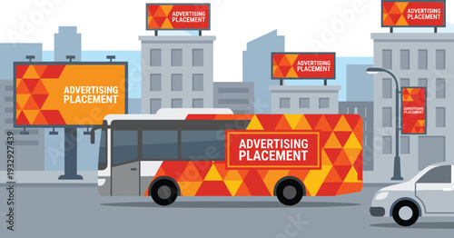 Flat vector illustration, of various bicycle types, including mountain, road, city, tandem, folding, bmx, electric, cargo, and recumbent bikes, isolated.