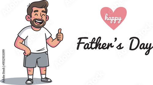 Happy father's day to all amazing dads celebrating fatherhood and family love on special day