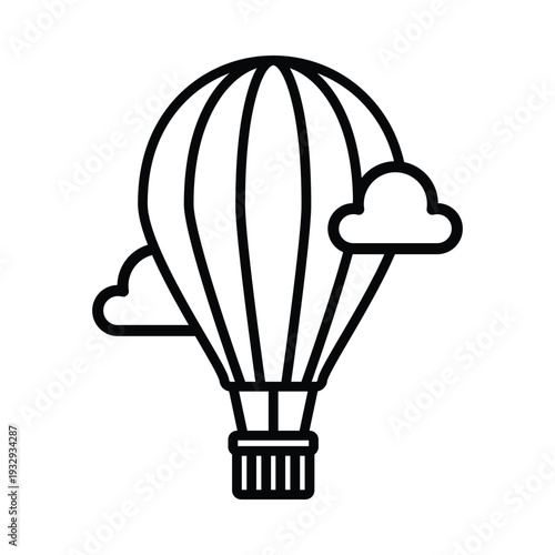 air balloon icon