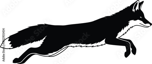 Black Silhouette Illustration of Happy Family of Four Standing Together and Raising Hands in Celebration and Joy for Vector Design