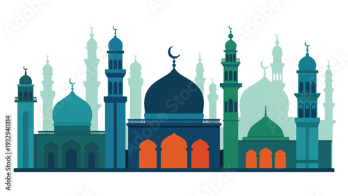 Silhouette of mosque in night (1)_traced