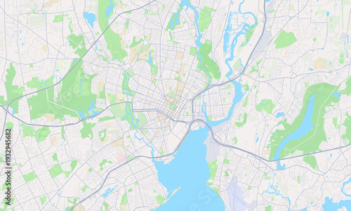 New Haven Connecticut map