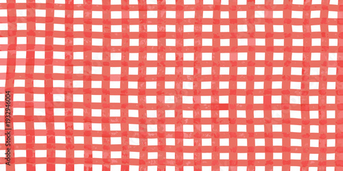 A red and white checkered pattern with a slightly wavy distortion