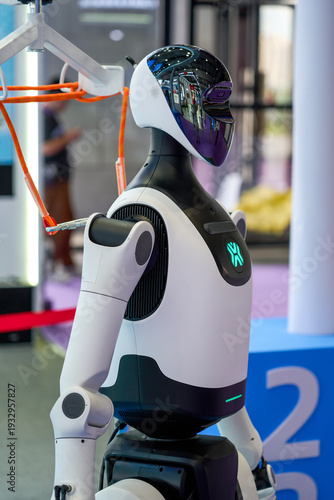 Advanced and sophisticated humanoid artificial intelligence robot