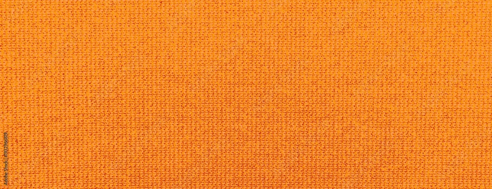 Fototapeta premium orange fabric texture background