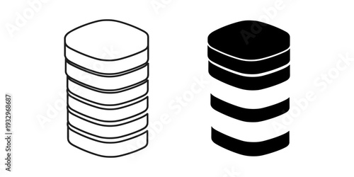 Comparison of striped and solid cylindrical objects with different visual patterns