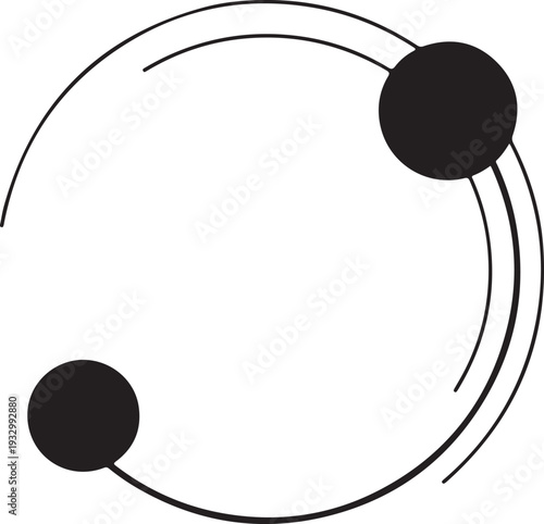 Abstract black vector frame for your text featuring music technology equipment like headphones, a microphone, and audio cables isolated on a sleek background illustration