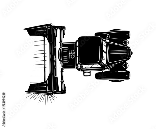 Modern lawn mower cutting grass with sharp blades efficiently