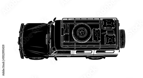 Vector illustration of a camera