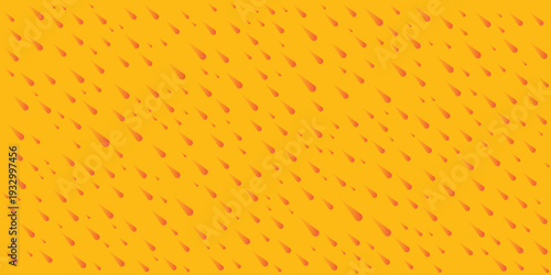 Raindrop background. Simple flat design rainy day